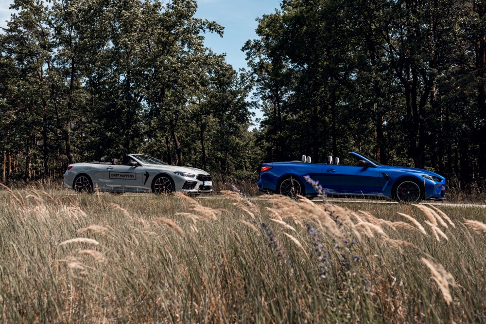BMW M4 Convertible a BMW M8 Convertible